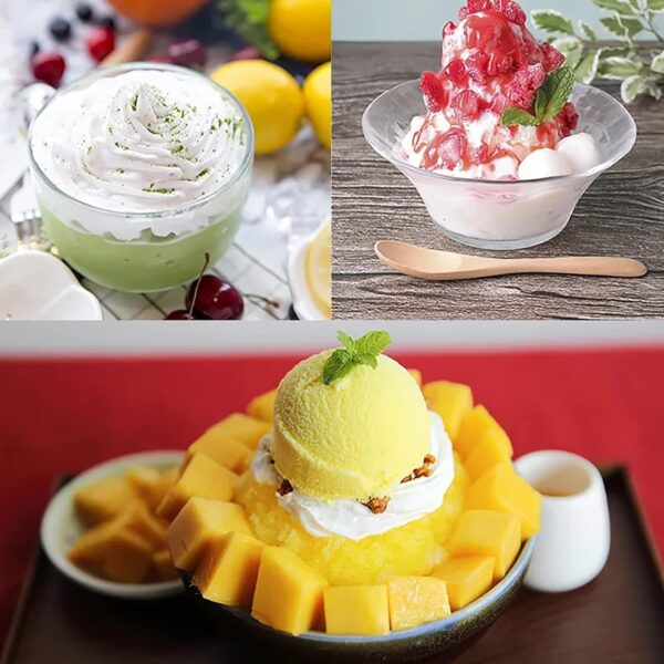 Manual Ice Crusher, Portable Shaved Ice Machine with Ice Box - Image 6