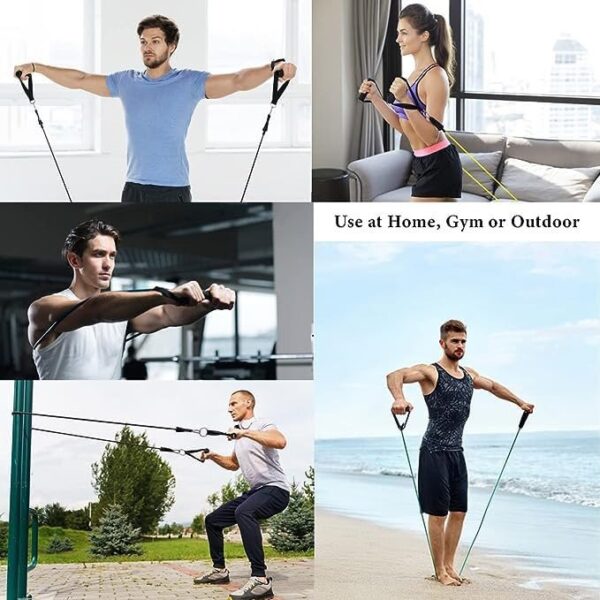 Power Resistance Bands for Workout for Women & Men (11pcs) - Image 7