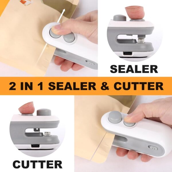 Portable Mini Sealing Machine 2 in 1 - Image 4