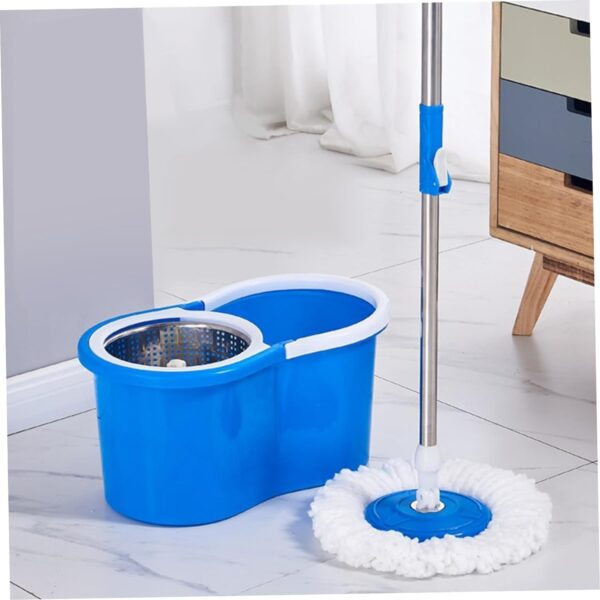 Spin Mop and Bucket with Wringer Set 360? Rotating Floor Mop with 38-48 Inch - Image 2