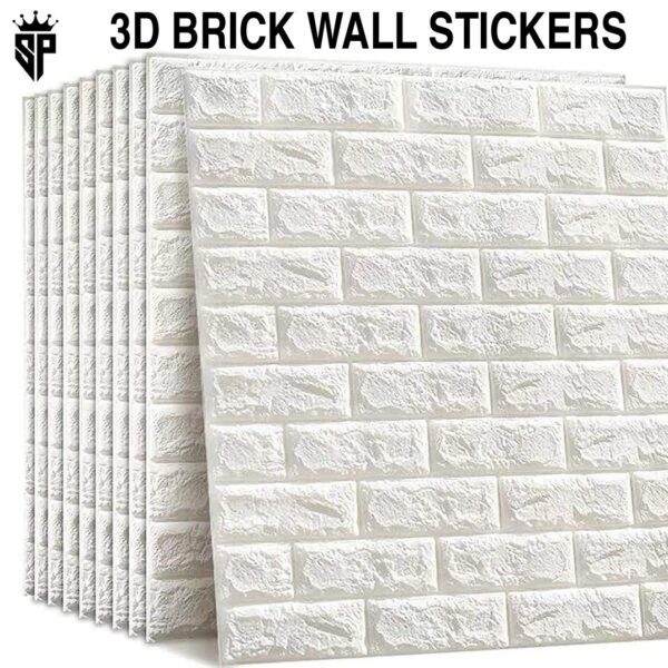 3D Brick Wallpaper - Self Adhesive PE Foam Brick Design - Image 9