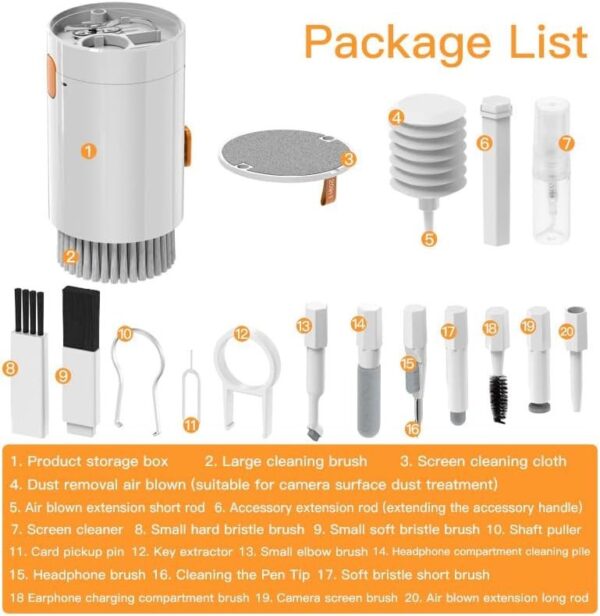 20 in 1 Multifunctional Electronics Cleaning Kit - Image 8
