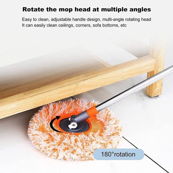 Sunflower Mop 360 Degree Rotatable Adjustable Cleaning Mop - Image 2