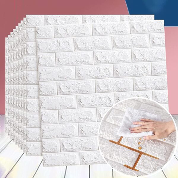 3D Brick Wallpaper - Self Adhesive PE Foam Brick Design - Image 8