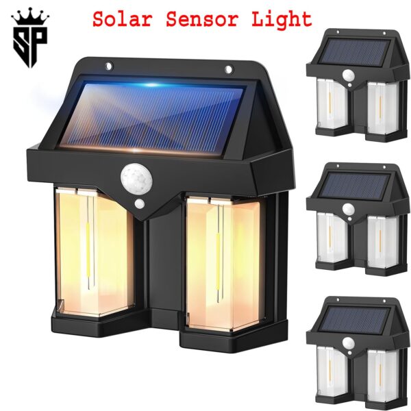 Solar Sensor Light Human Body Induction