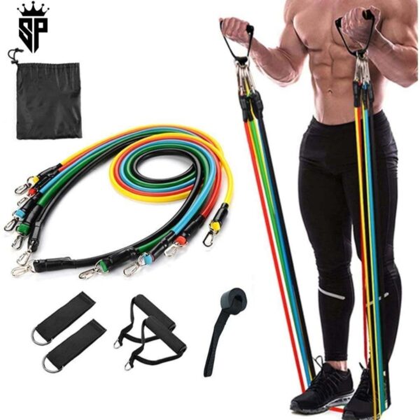 Power Resistance Bands for Workout for Women & Men (11pcs) - Image 9