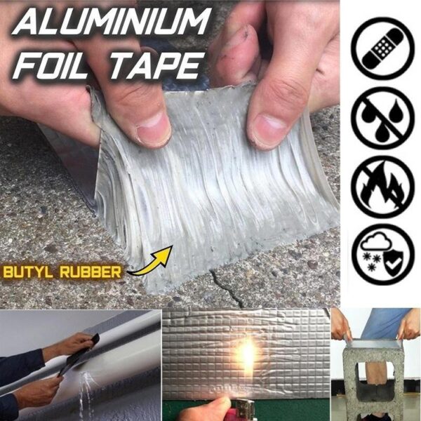 Water Proof Butyl Rubber Aluminum Foil Tape - Image 3