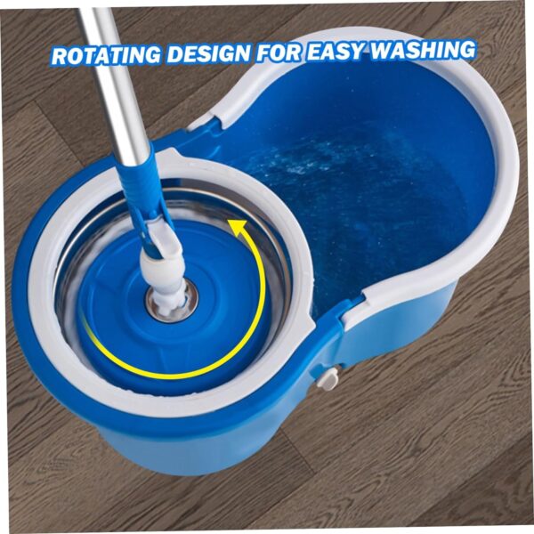 Spin Mop and Bucket with Wringer Set 360? Rotating Floor Mop with 38-48 Inch - Image 7