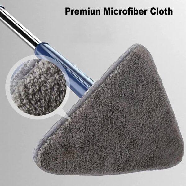 Triangle Mop 360? Rotatable Adjustable Cleaning Mop  with Stainless Steel - Image 5