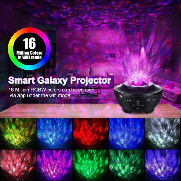 Galaxy Projector Lamp with Speaker - Image 2