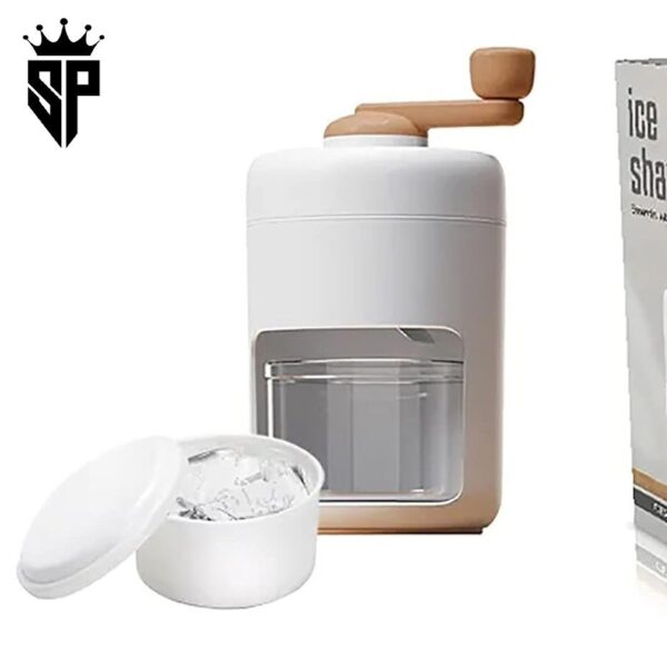 Manual Ice Crusher, Portable Shaved Ice Machine with Ice Box - Image 9