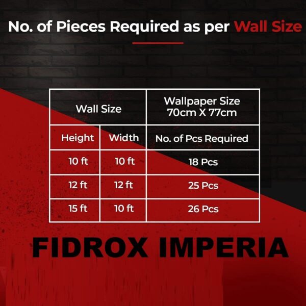 3D Brick Wallpaper - Self Adhesive PE Foam Brick Design - Image 3