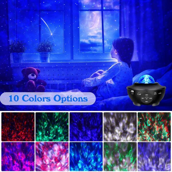 Galaxy Projector Lamp with Speaker - Image 5