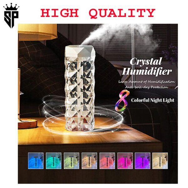 Crystal Lamp and Humidifier