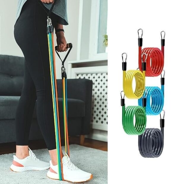 Power Resistance Bands for Workout for Women & Men (11pcs) - Image 8