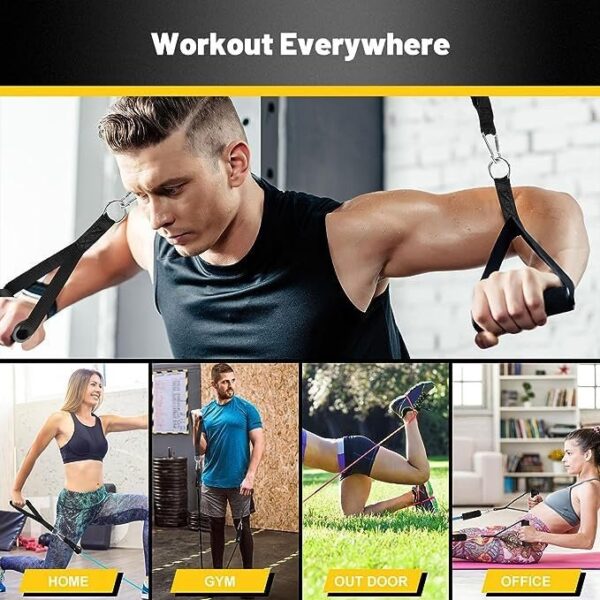 Power Resistance Bands for Workout for Women & Men (11pcs) - Image 5