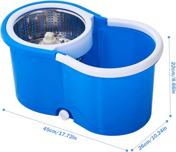 Spin Mop and Bucket with Wringer Set 360? Rotating Floor Mop with 38-48 Inch - Image 5
