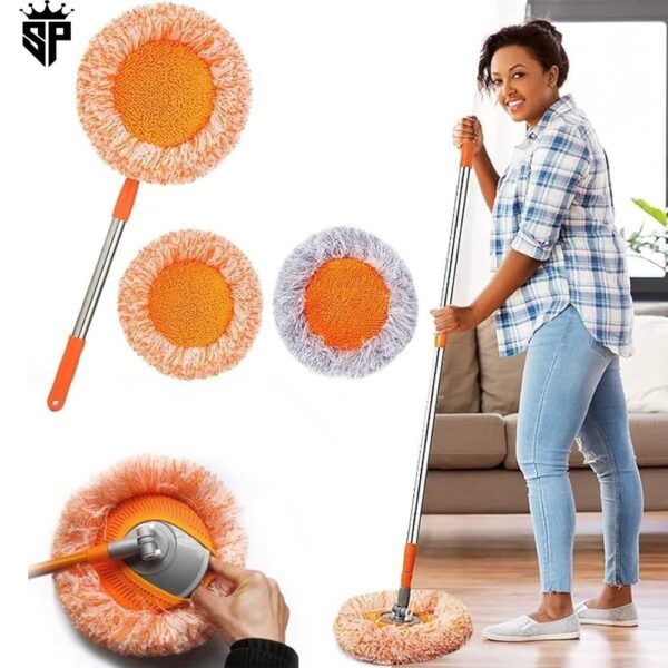 Sunflower Mop 360 Degree Rotatable Adjustable Cleaning Mop