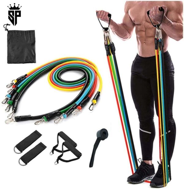 Power Resistance Bands for Workout for Women & Men (11pcs)